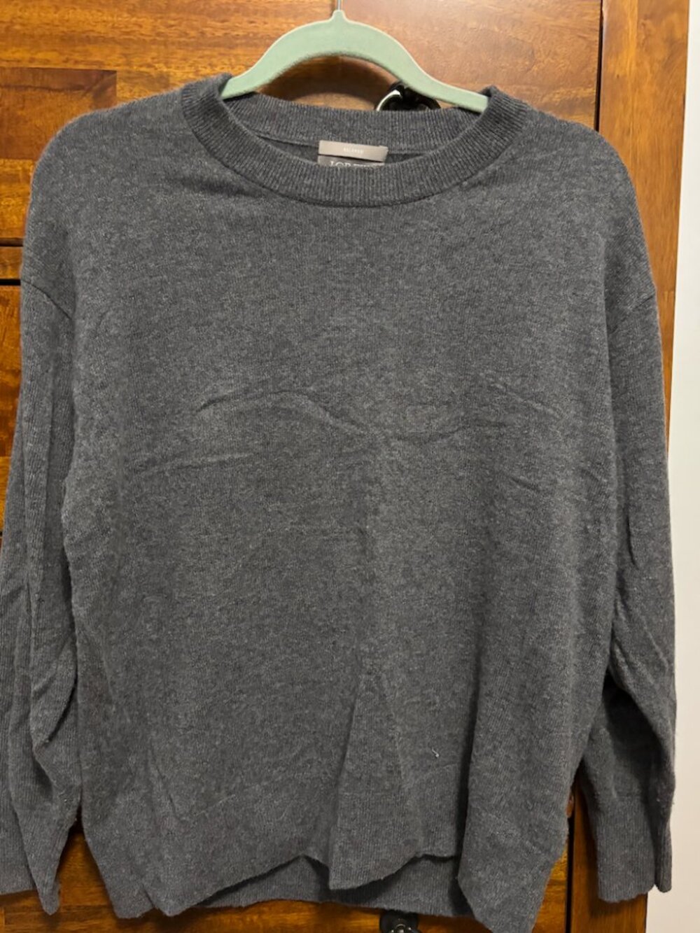 J Crew Cashmere relaxed crewneck sweater -XS - Picture 6 of 8